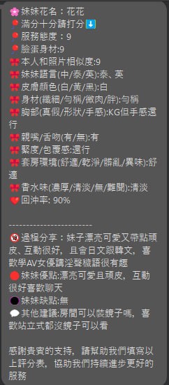 花花 (380194) - 圖片 11 - 泰妹 新竹 - 全台優質老字號-每日更新❤