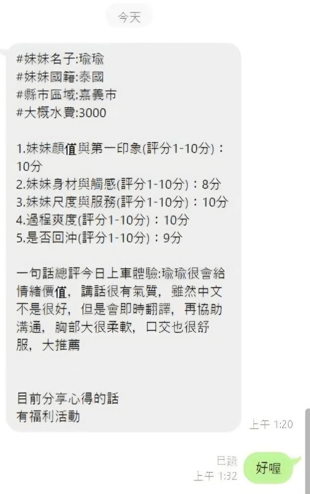 瑜瑜 (375132) - 圖片 5 - 馬來妹 嘉義 - 我就是米羅兒
