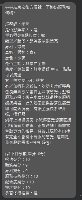 椰奶 (GX5HKU3YAD) - 圖片 5 - 泰妹 新北 - 凝香苑~