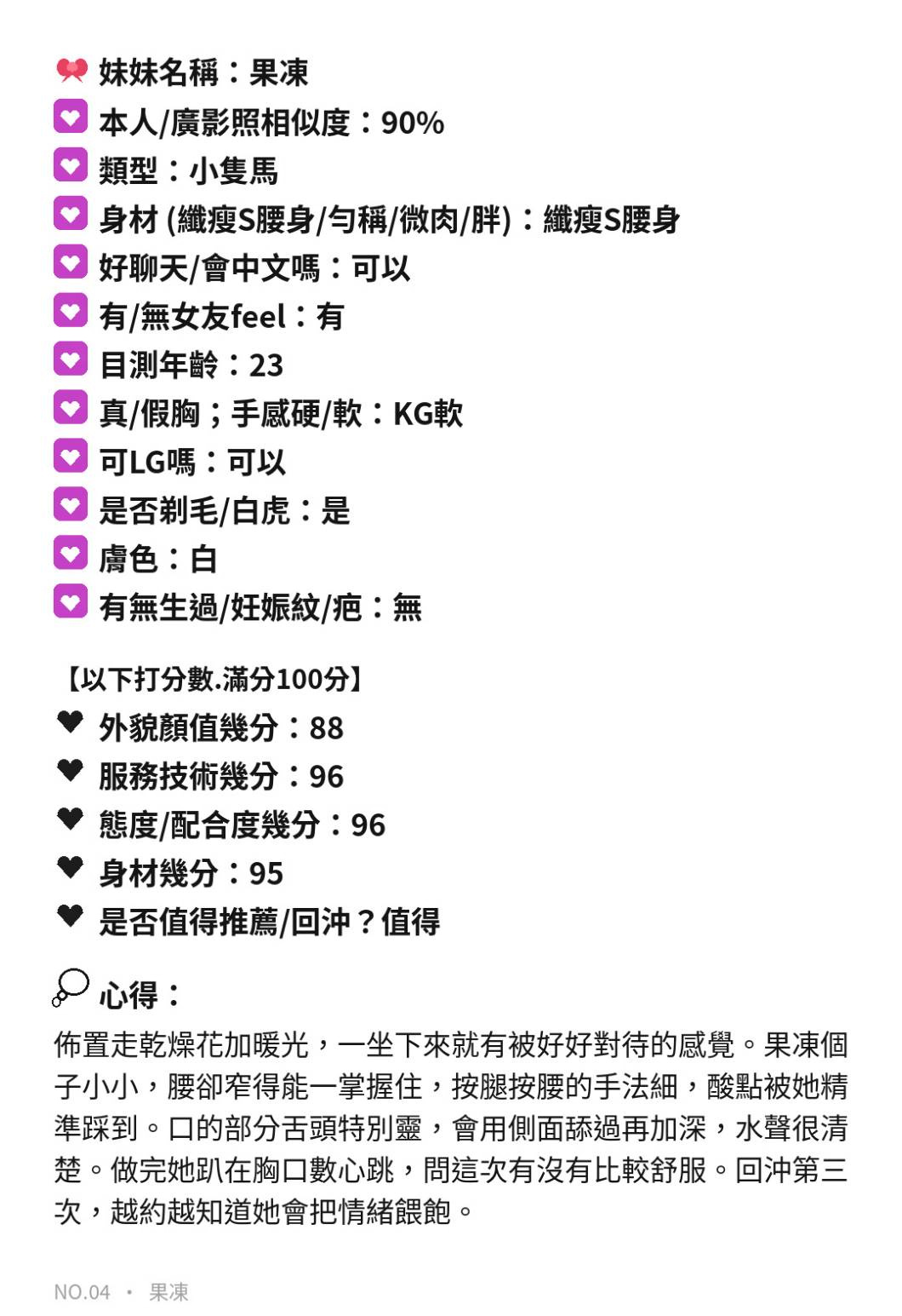 果凍 (315045) - 圖片 6 - 馬來妹 新竹 - 小米蒂