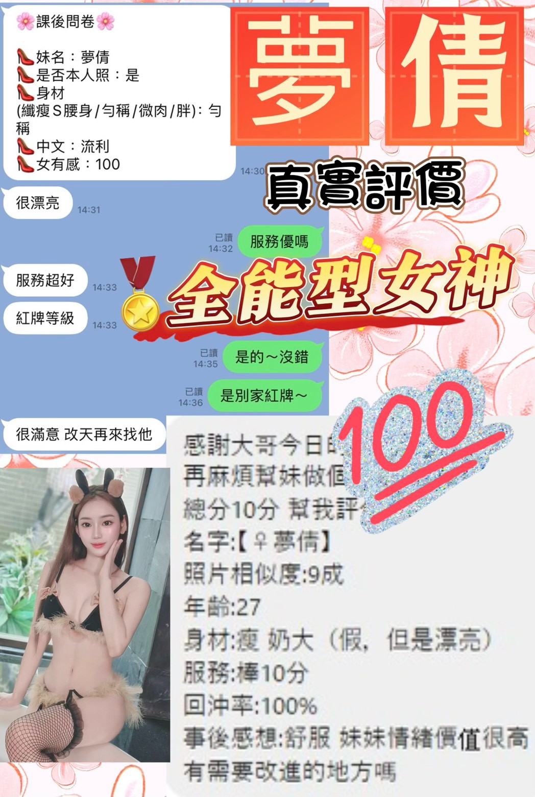 夢倩 (394857) - 圖片 3 - 越南妹 桃園 - 展示用 定點茶/外約/外送茶