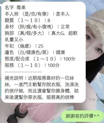 莓果 (378368) - 圖片 6 - 泰妹 新竹 - 展示用 定點茶/外約/外送茶