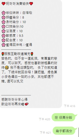 白瑾瑜 (X6SJ94466R) - 圖片 4 - 馬來妹 雲林 - 希娜
