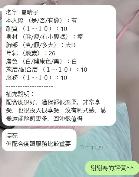 夏晴子 (376907) - 圖片 11 - 泰妹 新竹 - 我就是米羅兒