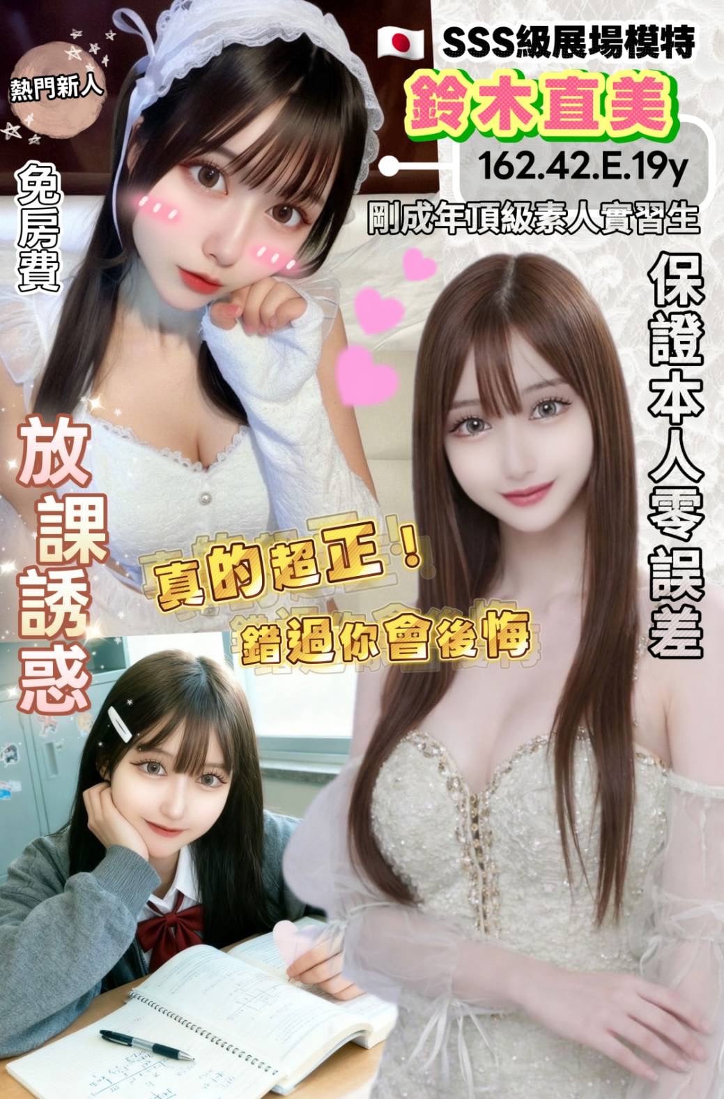 鈴木直美 (dnt8s5wggf) - 日本妹 桃園，19歲，E罩杯 - 美妮