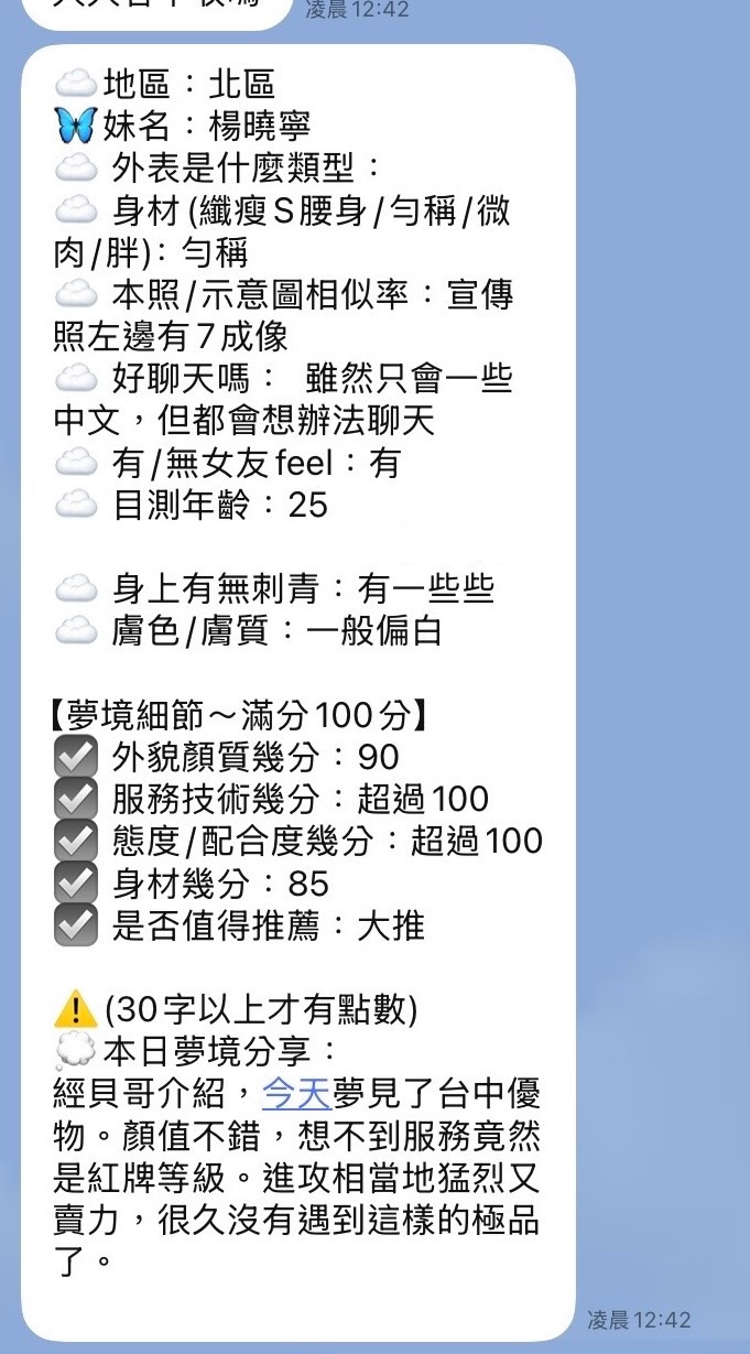 楊曉寧 (379872) - 圖片 4 - 越南妹 台中 - 展示用 定點茶/外約/外送茶
