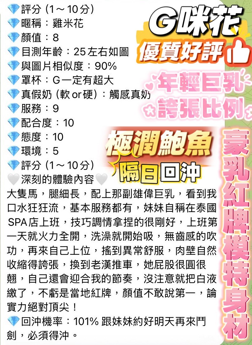G咪花 (378230) - 圖片 3 - 馬來妹 高雄 - 紳士娛樂