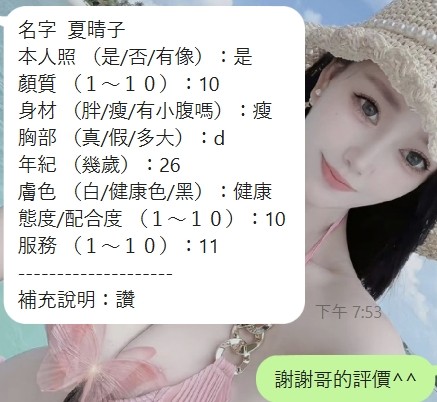 夏晴子 (376907) - 圖片 3 - 泰妹 新竹 - 我就是米羅兒