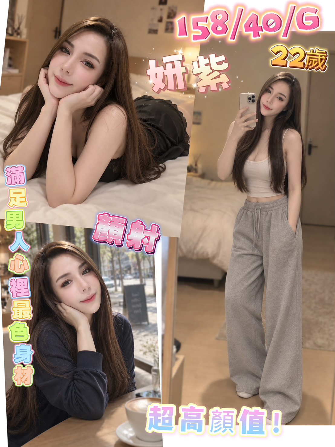 妍紫 (g2u2e7de7v) - 馬來妹 彰化，22歲，G罩杯 - 全家便利店
