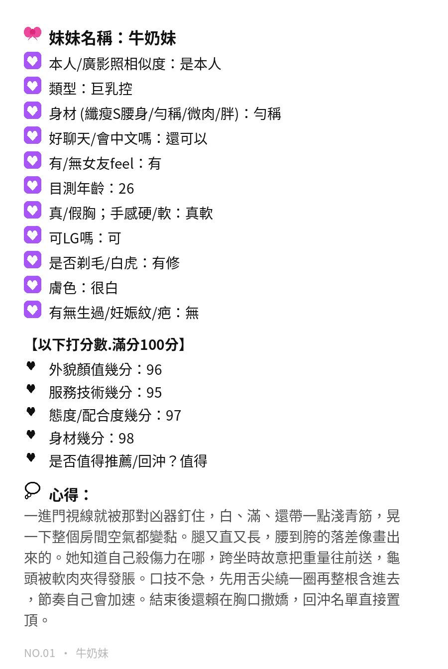 牛奶妹 (YS8ZNWPXC7) - 圖片 8 - 馬來妹 嘉義 - 南部老濕🐔