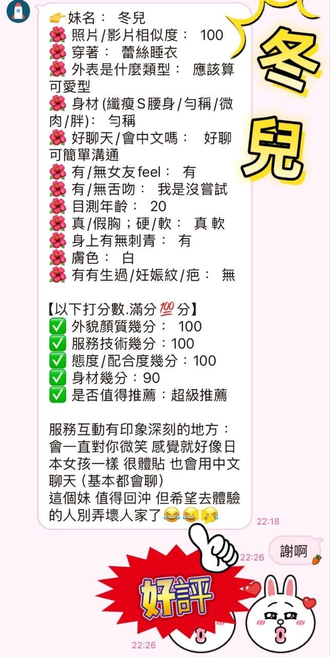 冬兒 (336817) - 圖片 3 - 泰妹 新北 - 網頁班表每日更新