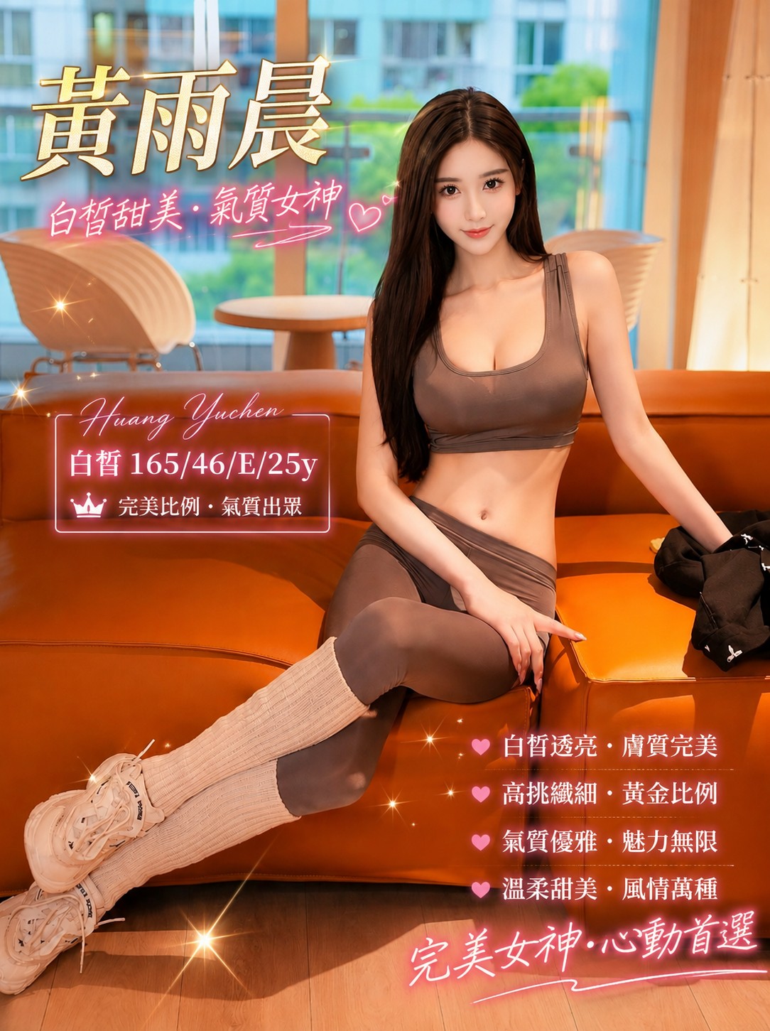 黃雨晨 (nktedtzc8z) - 台妹 台中，25歲，E罩杯 - 外貿協會~最速約妹
