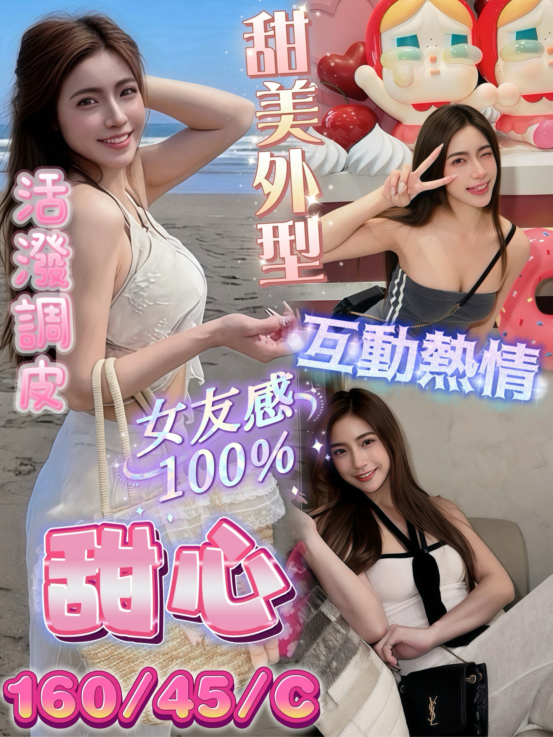 甜心 (eqzmnuuusv) - 馬來妹 屏東，-歲，C罩杯 - ❤黑武士優質定點&外約外送茶莊❤老字號