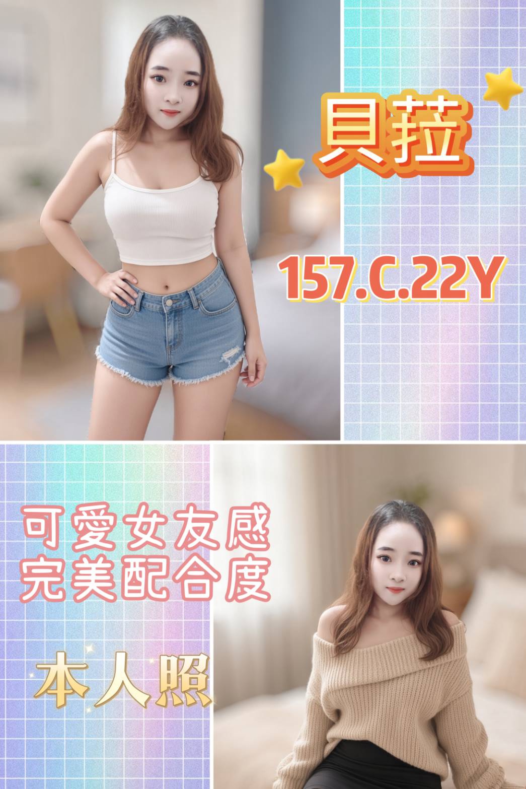 貝菈 (9my2zmuje9) - 馬來妹 新北，22歲，C罩杯 - 希娜