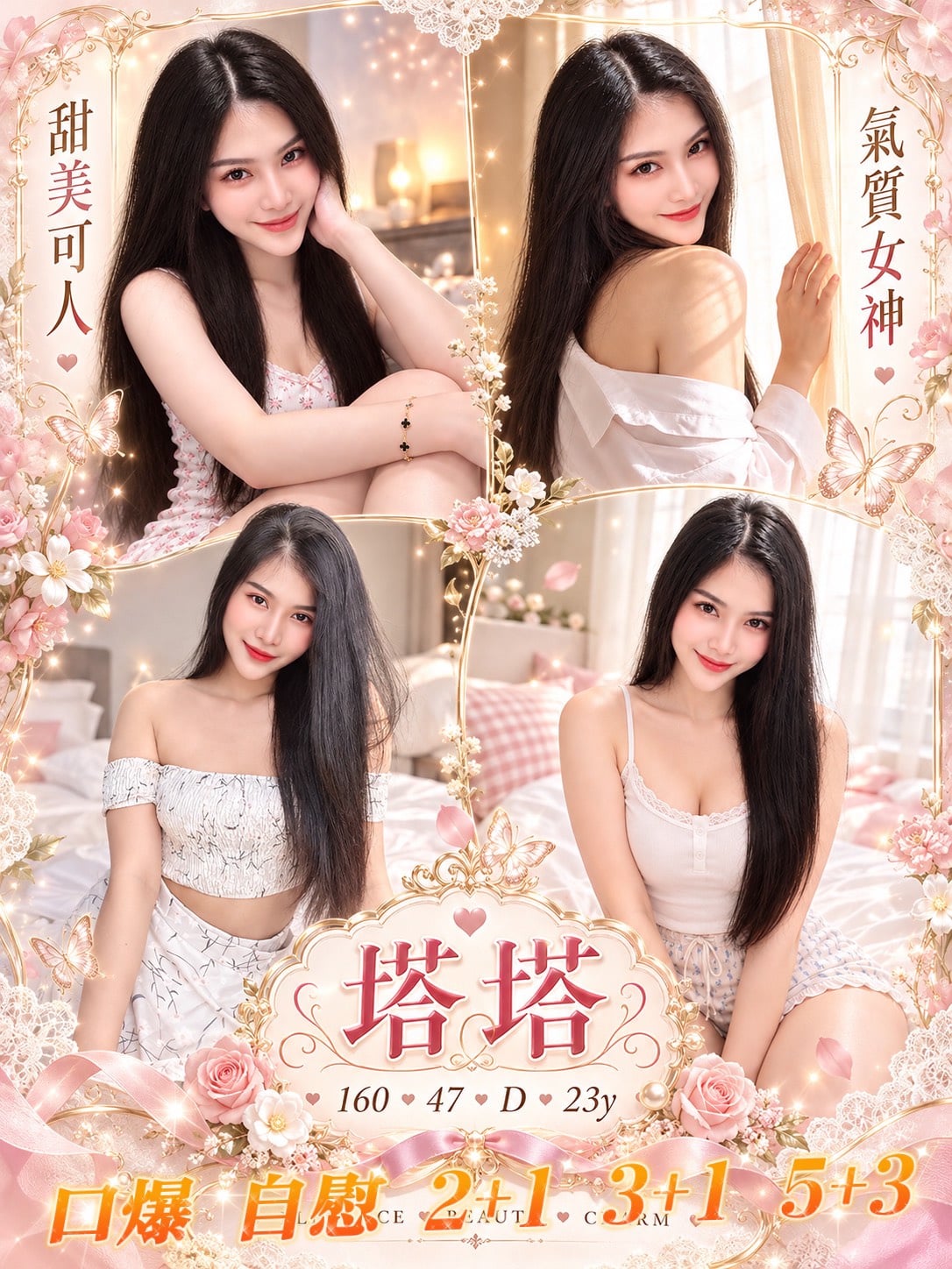 塔塔 (z9mmza2f27) - 馬來妹 屏東，23歲，D罩杯 - 全台服務~最盡責任的客服人員:陳晨