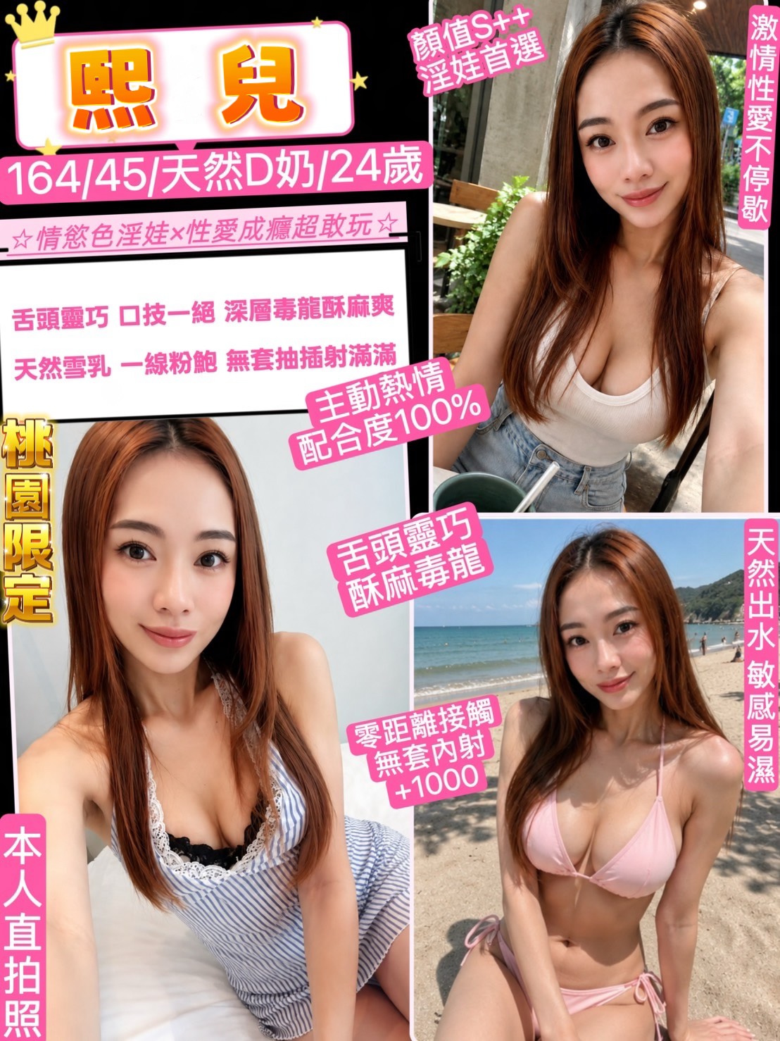 熙兒 (uwpa7k4udv) - 泰妹 桃園，24歲，D罩杯 - 老賴茶棧