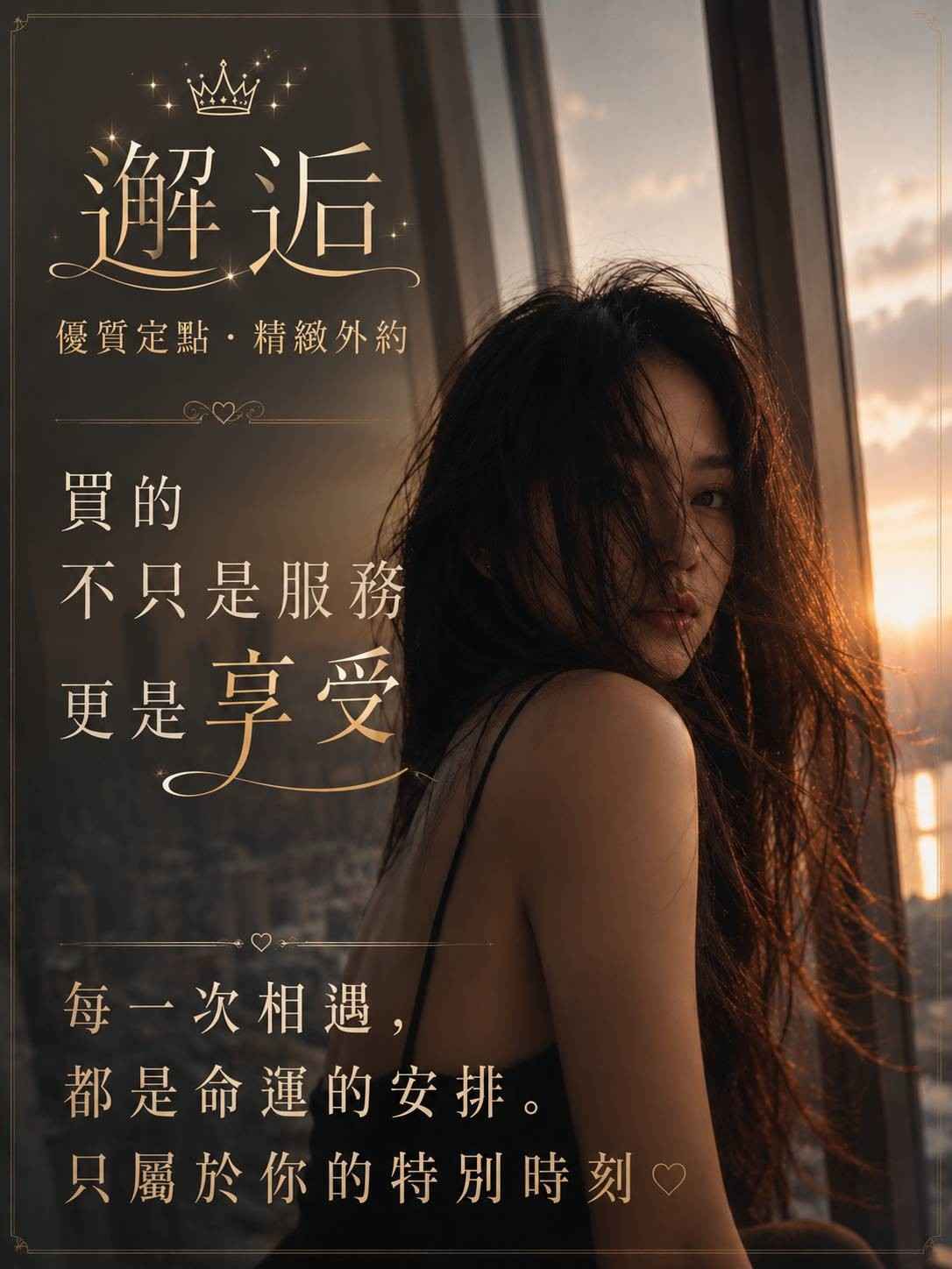 邂逅優質定點&精緻外約 廣告 1