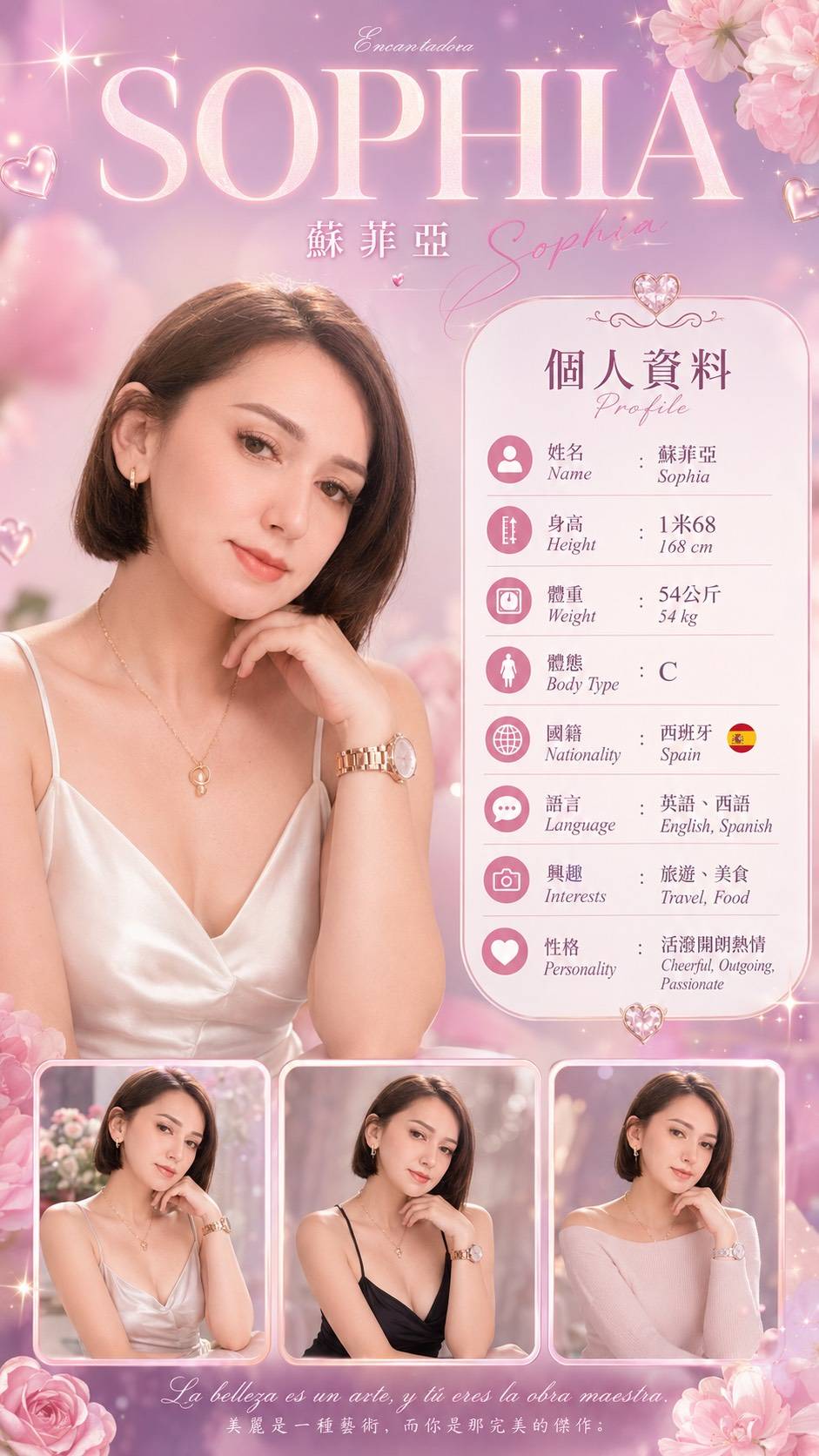蘇菲亞 (W6KZ5KPMN5) - 圖片 1 - 其他國家 屏東 - 外約定點戀愛俱樂部