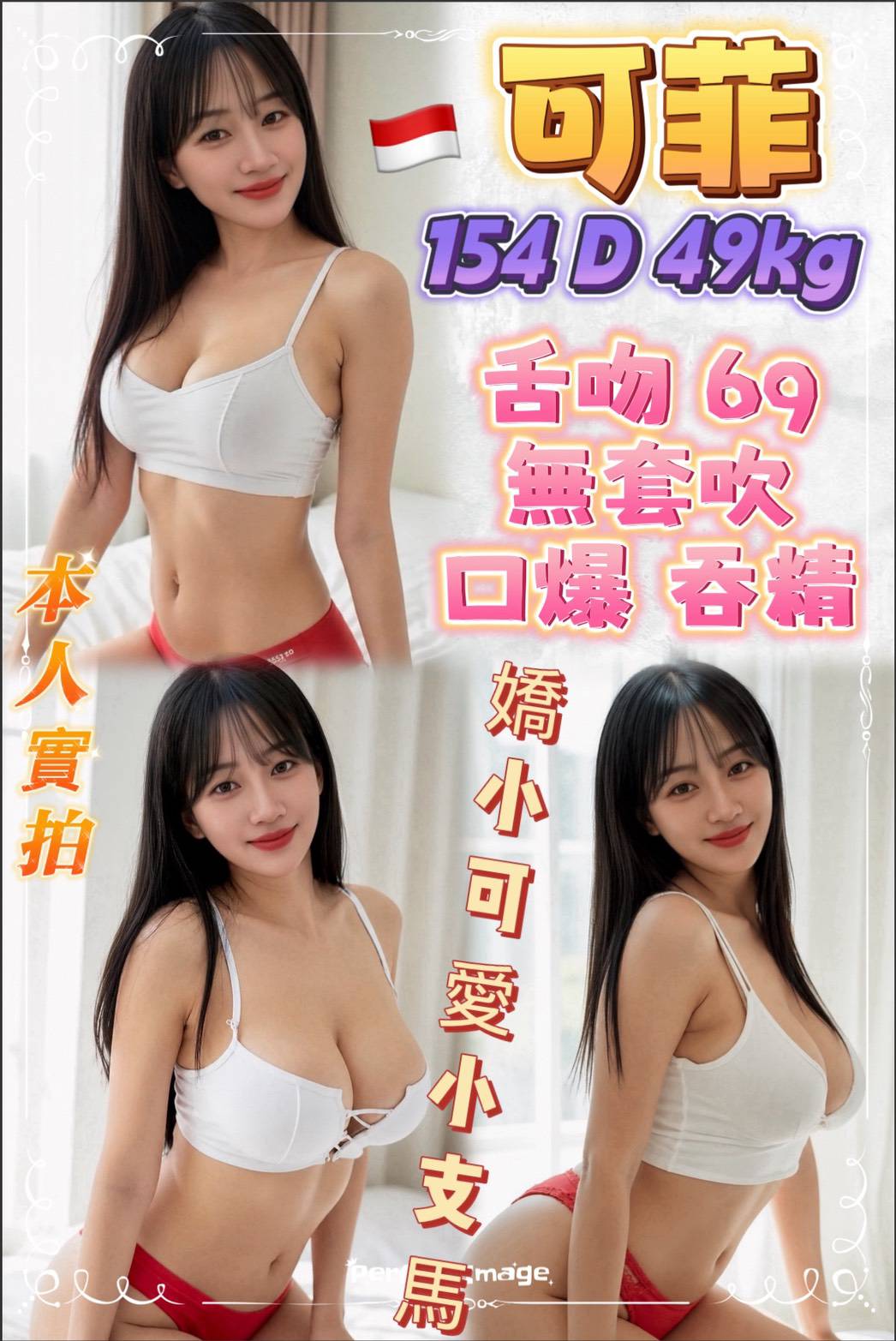 可菲 (u99ge5baz2) - 其他國家 新北，-歲，D罩杯 - 定點.外送 好茶