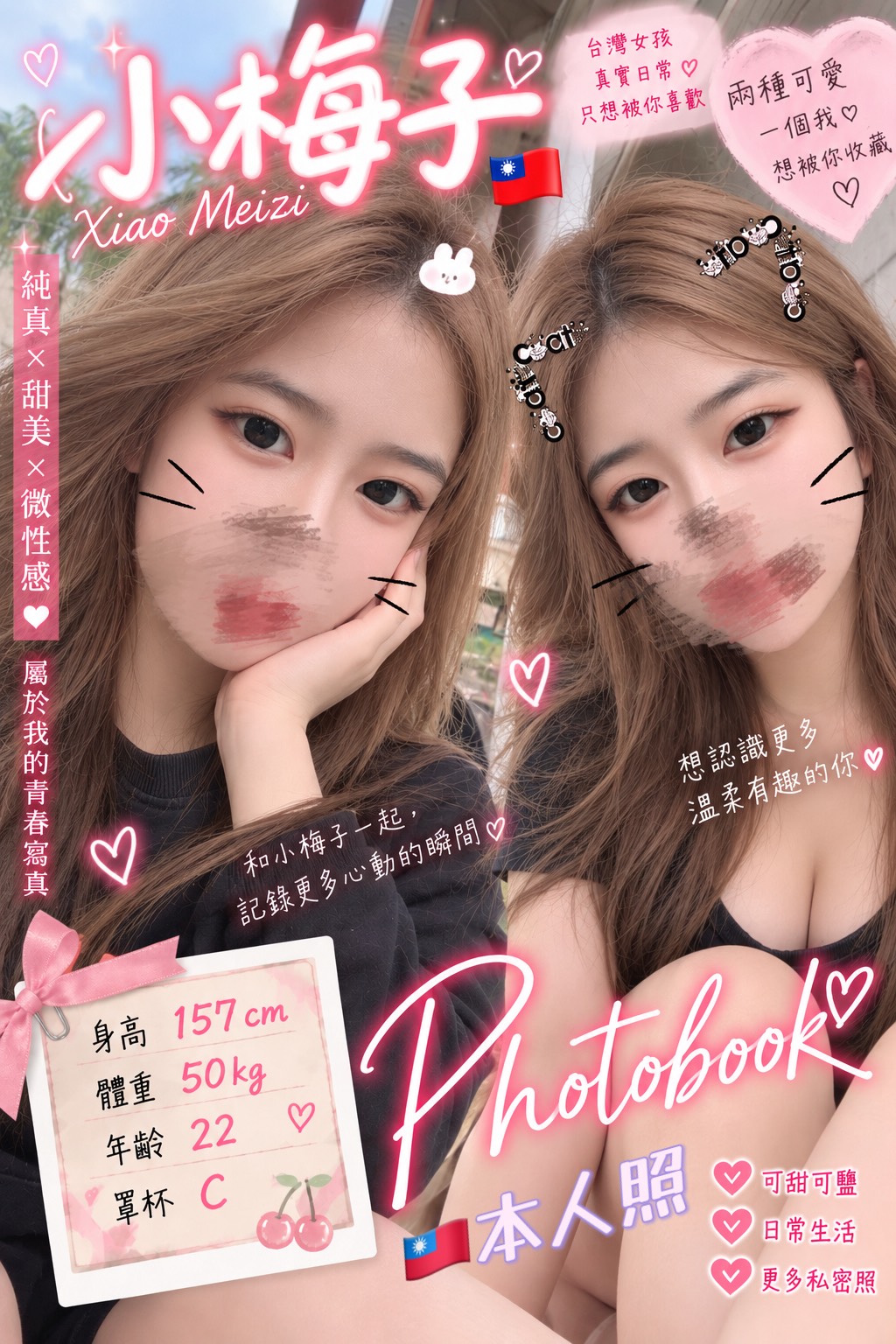小梅子 (yydn92myqs) - 台妹 高雄，22歲，C罩杯 - 夜貓子
