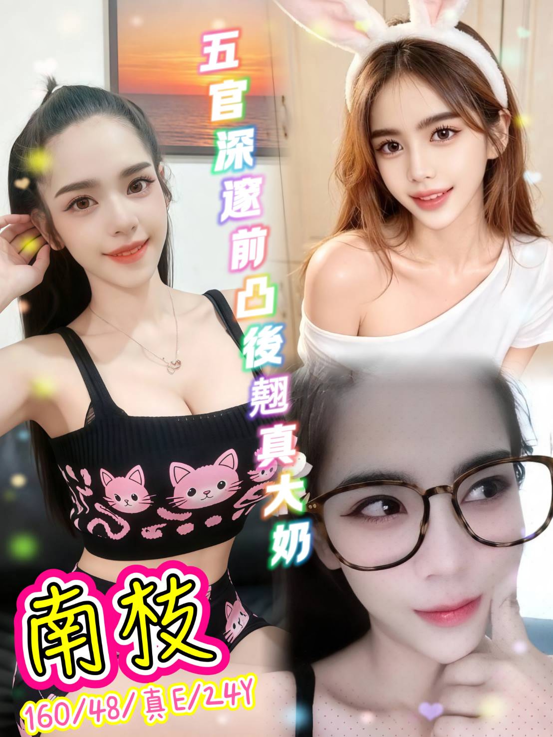 南枝 (b4ma494ghn) - 泰妹 台北，24歲，E罩杯 - 統一AV優酪乳