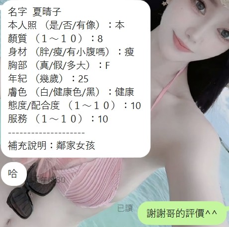 夏晴子 (376907) - 圖片 4 - 泰妹 新竹 - 我就是米羅兒
