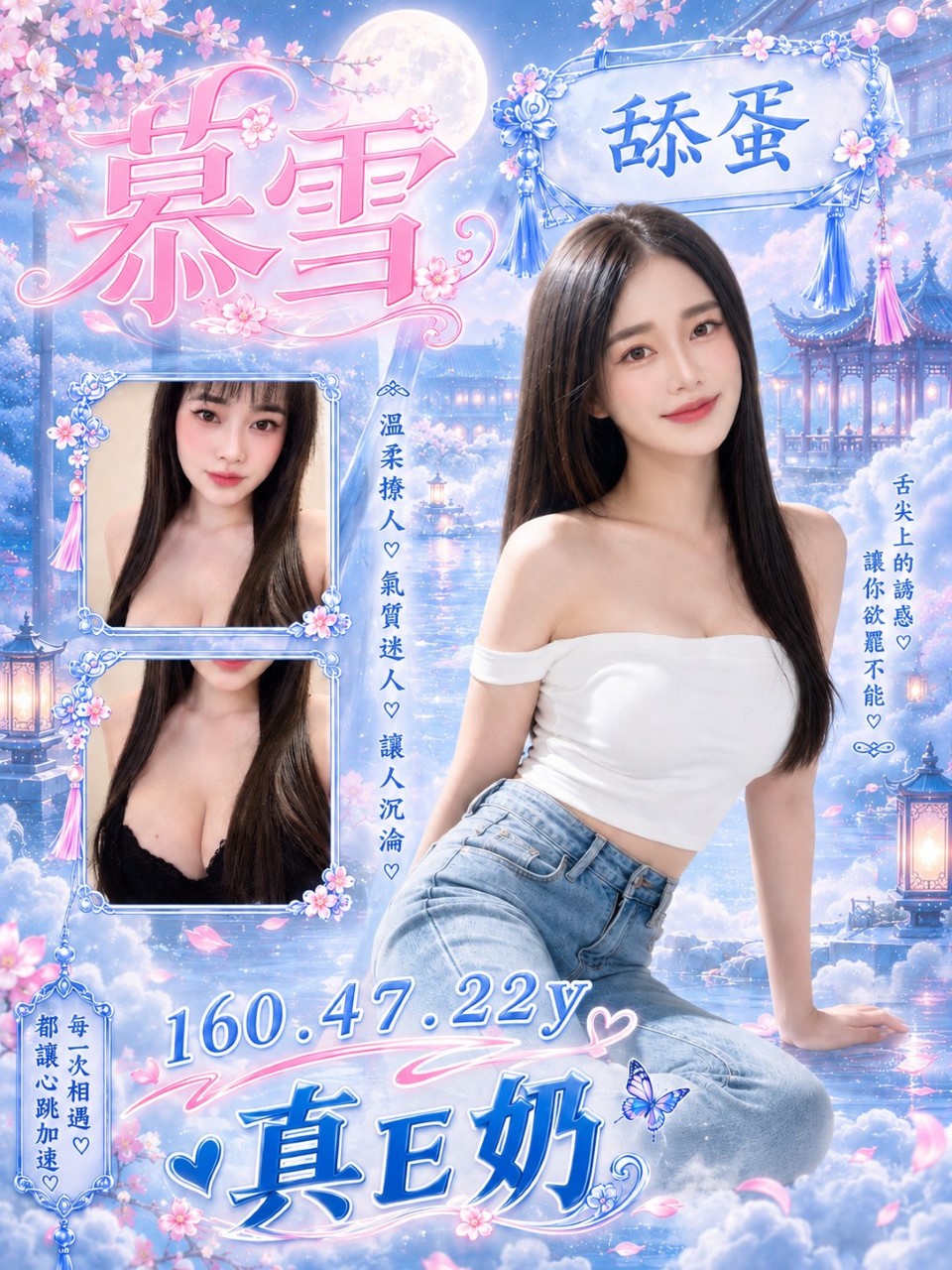 慕雪 (3wqzkrfavg) - 泰妹 桃園，22歲，E罩杯 - 森森舒壓