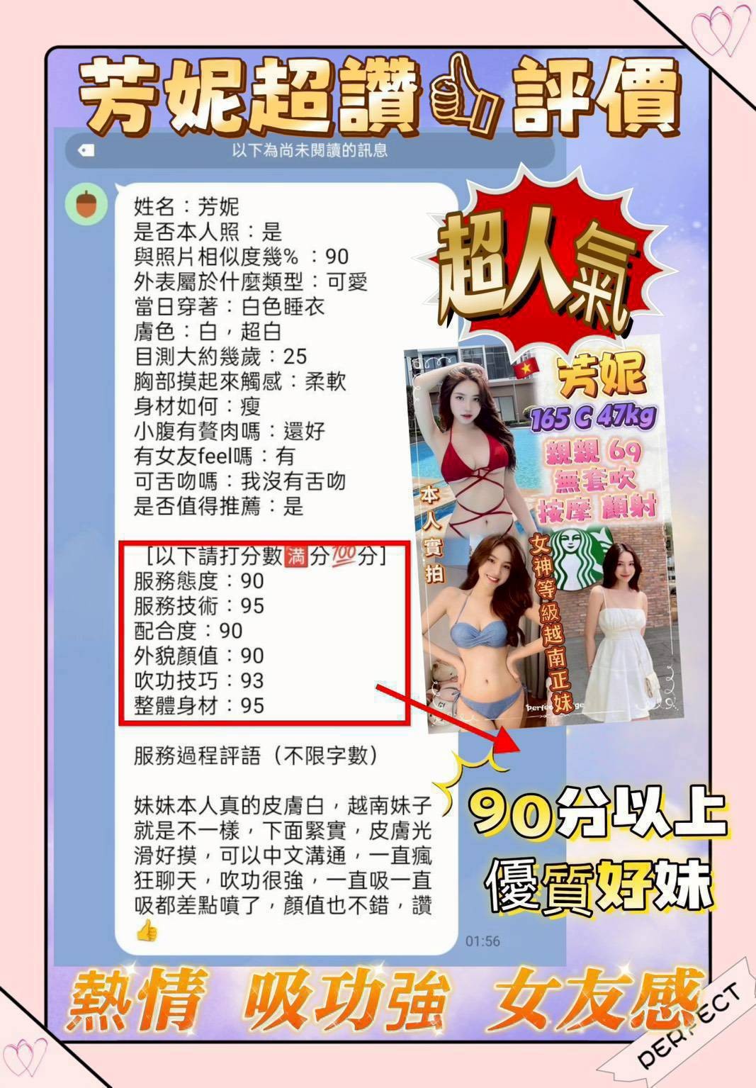 芳妮 (363956) - 圖片 2 - 越南妹 新北 - AV女優 i7Di約妹外送茶