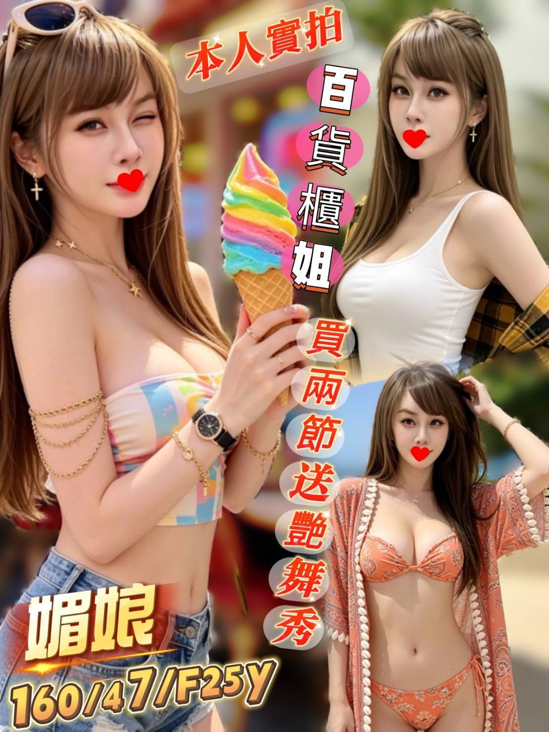 媚娘 (379468) - 台妹 台南，25歲，F罩杯 - 全省-外送/定點-訓練家