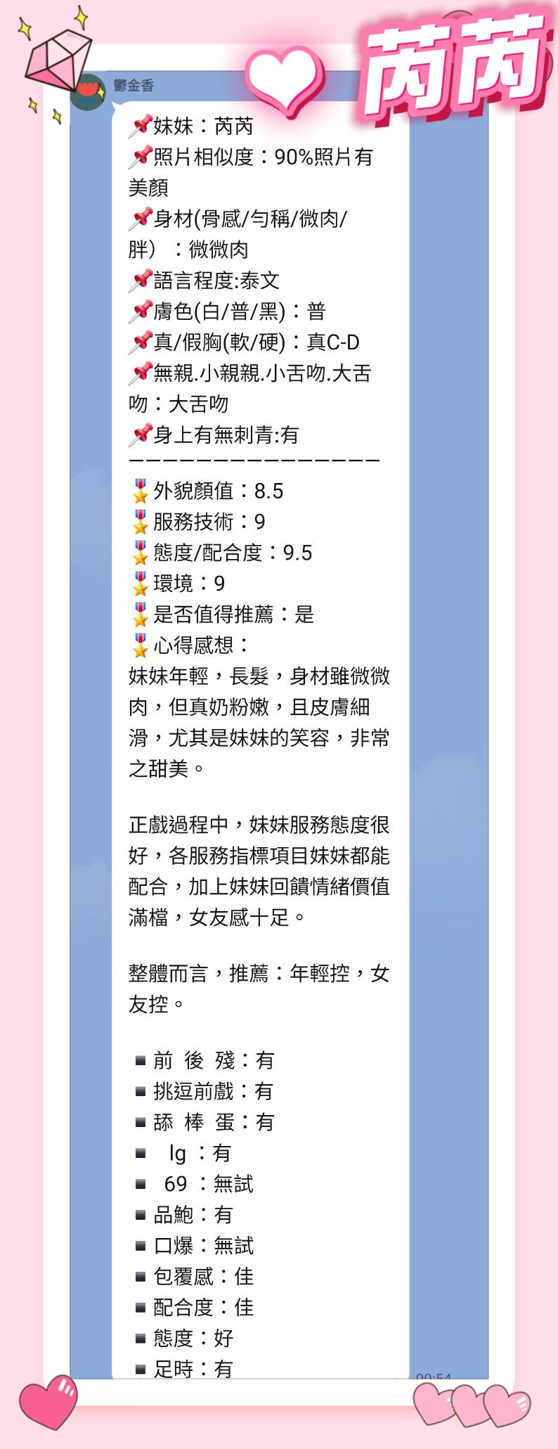 芮芮 (D7AN4DJRQ8) - 圖片 4 - 泰妹 新北 - 妃夢之境