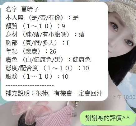 夏晴子 (376907) - 圖片 7 - 泰妹 新竹 - 我就是米羅兒