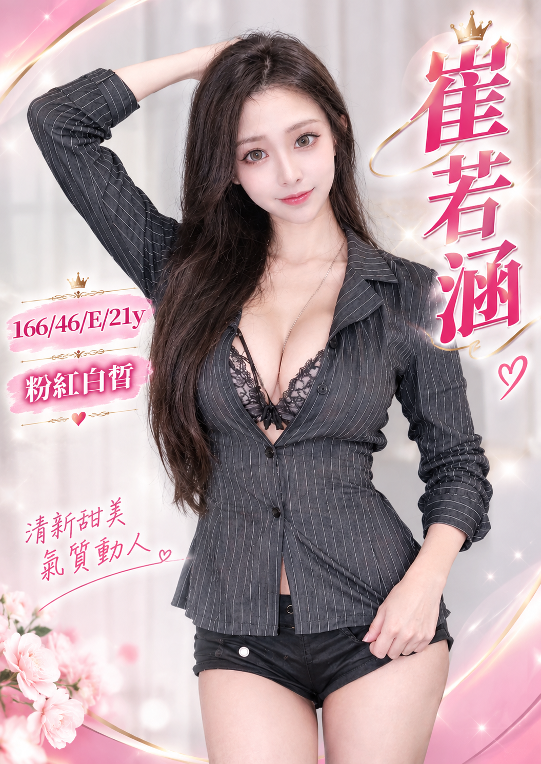 崔若涵 (ubjbe3vafm) - 台妹 台中，21歲，E罩杯 - 晨兒