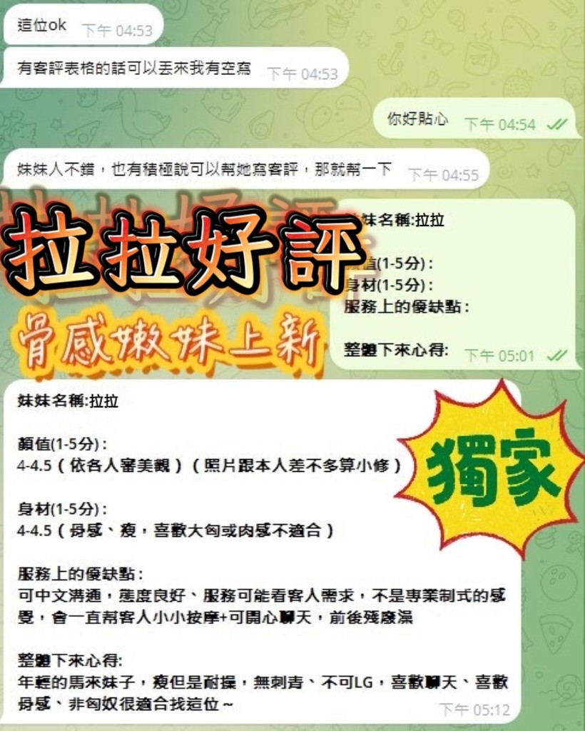 拉拉 (382158) - 圖片 4 - 馬來妹 台中 - admin