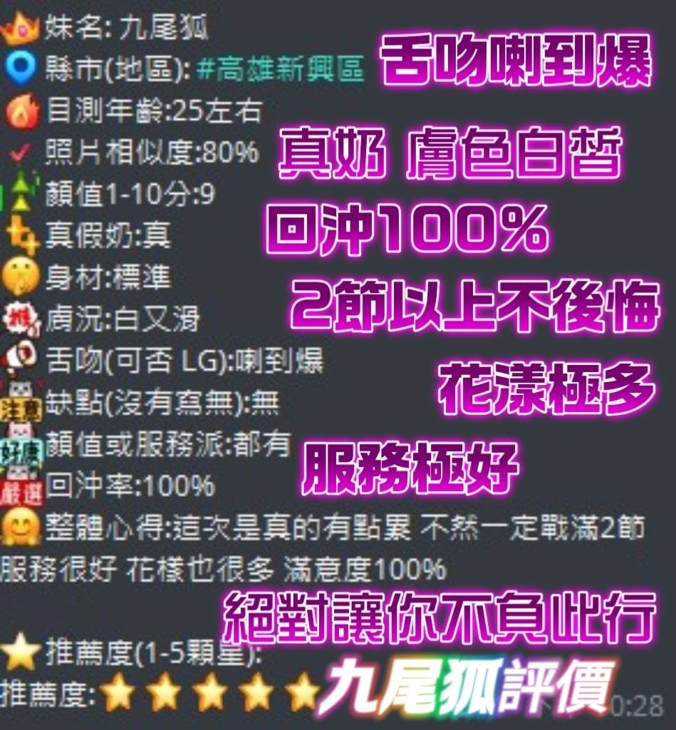 九尾狐 (263760) - 圖片 7 - 越南妹 高雄 - 展示用 定點茶/外約/外送茶