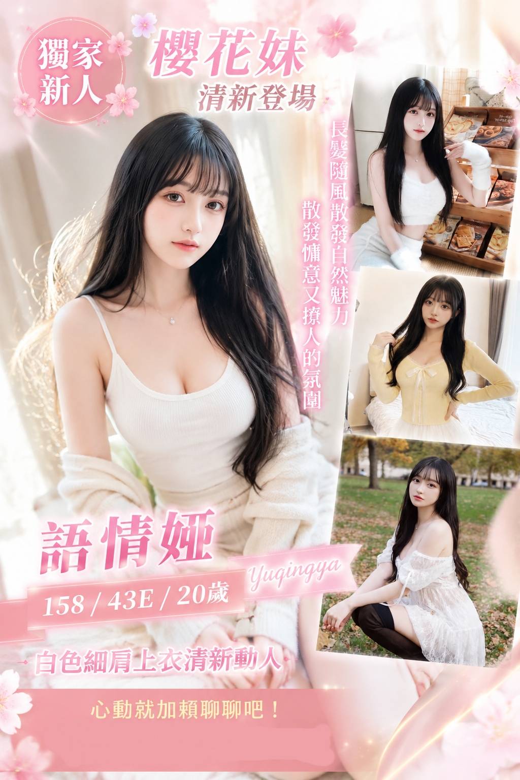 語情婭 (KQP76XV73T) - 圖片 1 - 日本妹 高雄 - LOVE100｜全台舒壓放鬆・私人預約