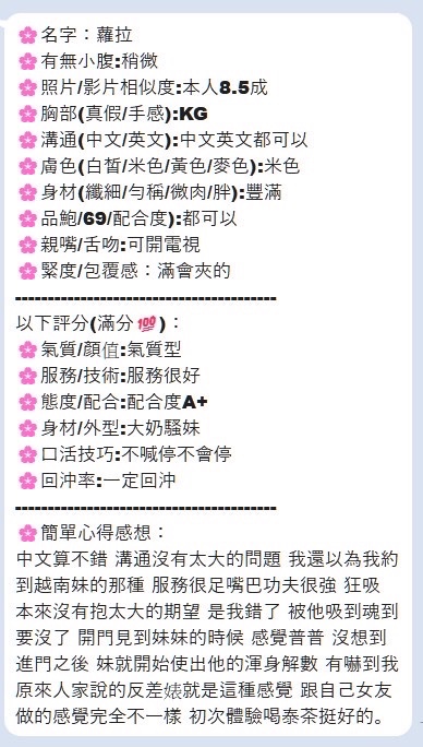 蘿拉 (372356) - 圖片 3 - 馬來妹 台中 - 展示用 定點茶/外約/外送茶