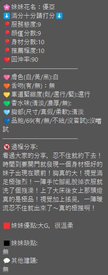 優亞 (377532) - 圖片 14 - 泰妹 新竹 - 展示用 定點茶/外約/外送茶
