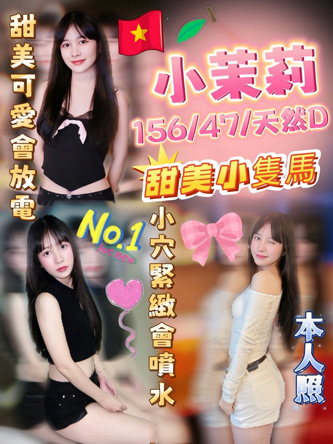 小茉莉 (x2nz466b88) - 越南妹 雲林，24歲，D罩杯 - 好茶道