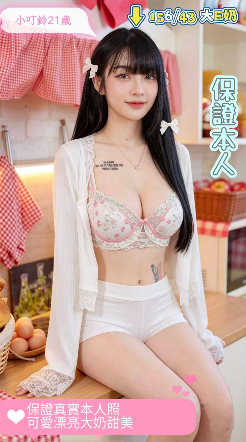 小叮鈴 (w5vppqdh5j) - 馬來妹 台南，21歲，E罩杯 - 悠活小站