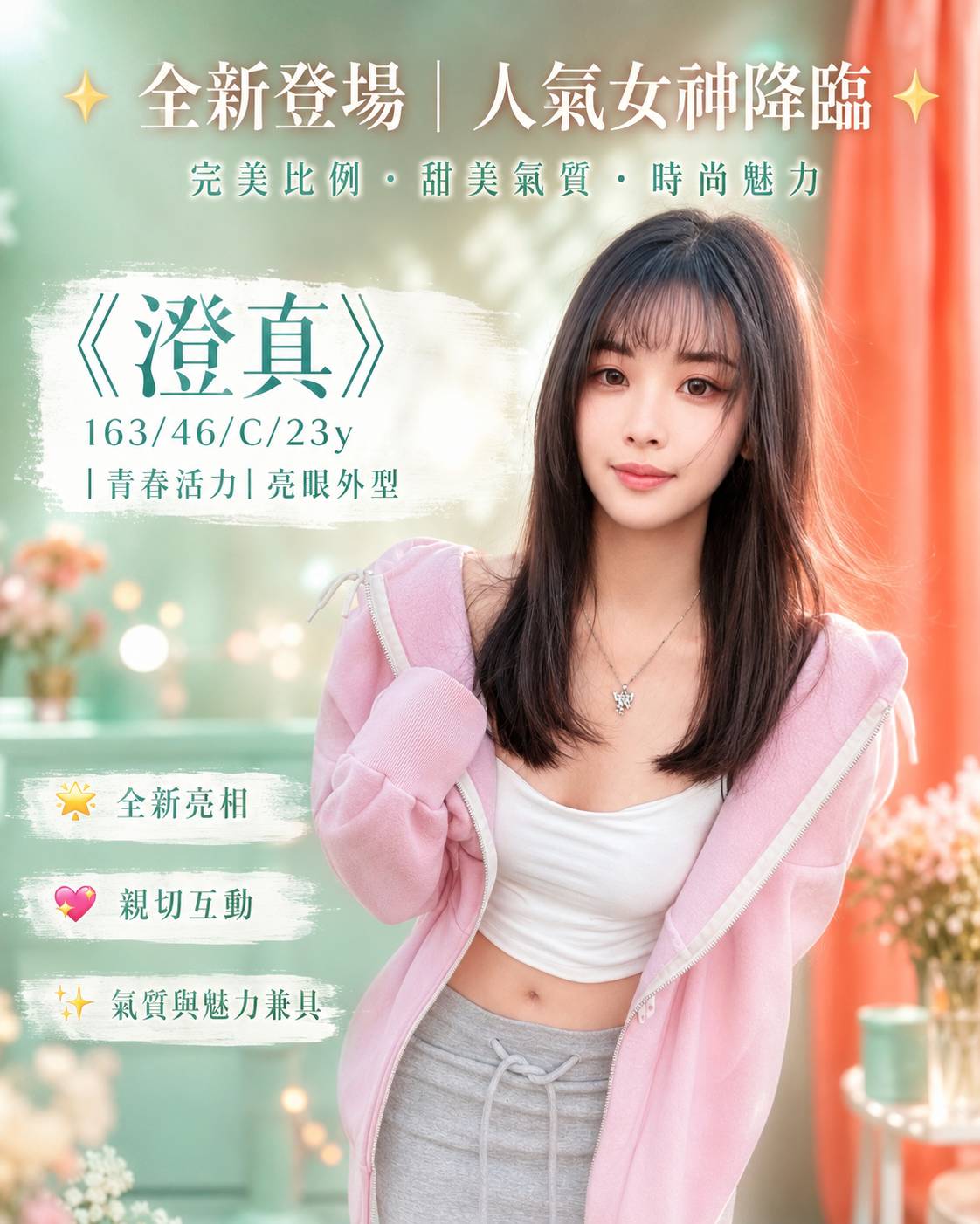 澄真 (r556phmpgp) - 台妹 台南，23歲，C罩杯 - 絕美網