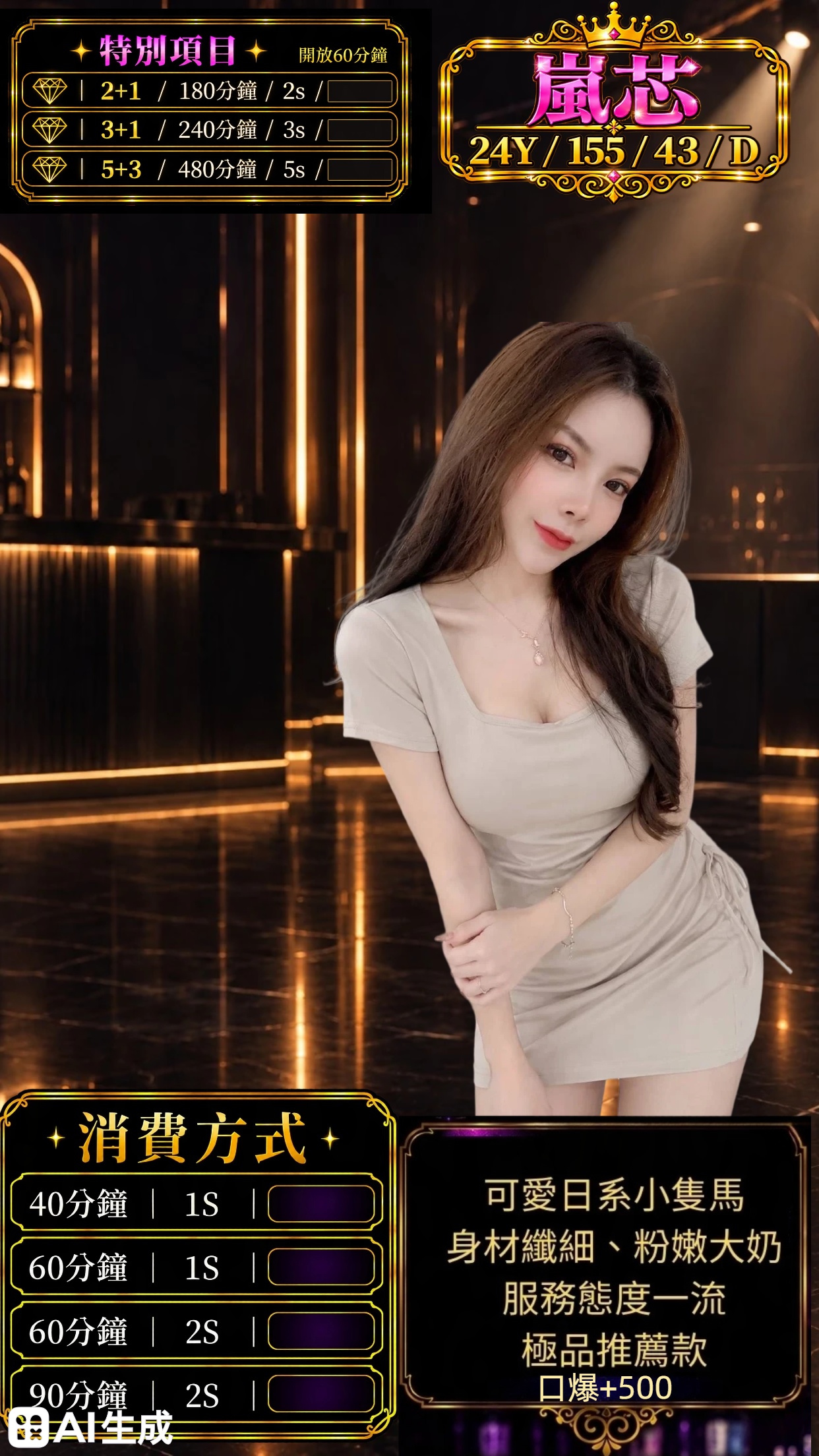 嵐芯 (3hahscjdff) - 泰妹 桃園，24歲，D罩杯 - 瑤瑤定點外送 日本AV女優外送好茶 日本定點外送好茶