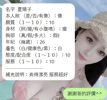 夏晴子 (376907) - 圖片 9 - 泰妹 新竹 - 我就是米羅兒