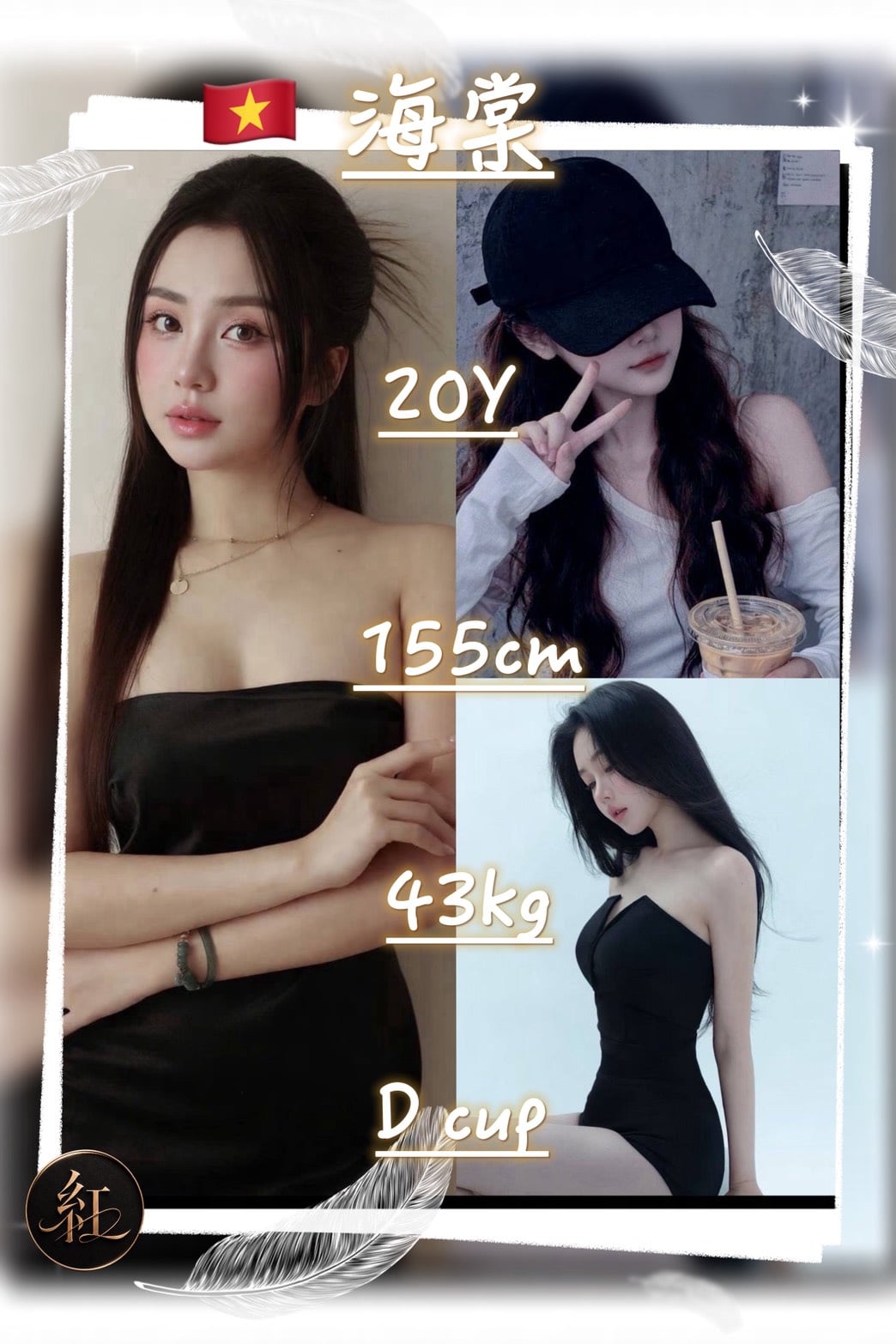 海棠 (8k7e68kc6h) - 越南妹 桃園，20歲，D罩杯 - 天使