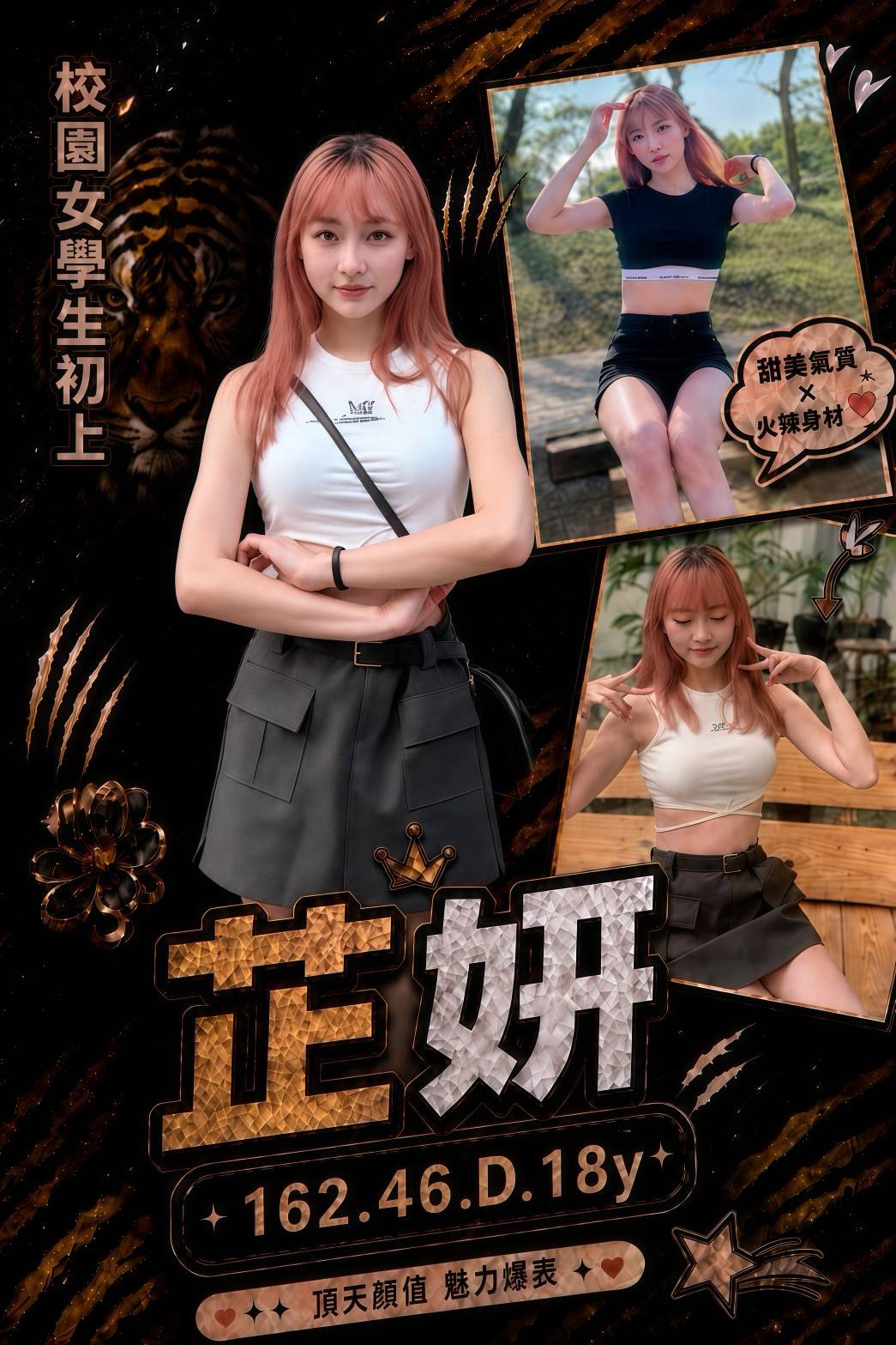 芷妍 (397654) - 台妹 台中，19歲，D罩杯 - 好男人娛樂導航