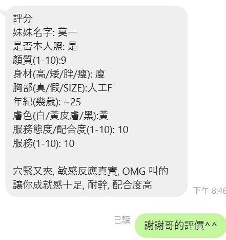 ⏰莫一⏰ (255686) - 圖片 6 - 馬來妹 新竹 - 優質定點外約