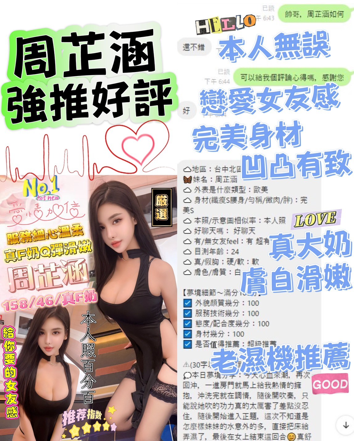 周芷涵 (385968) - 圖片 4 - 越南妹 台中 - 展示用 定點茶/外約/外送茶